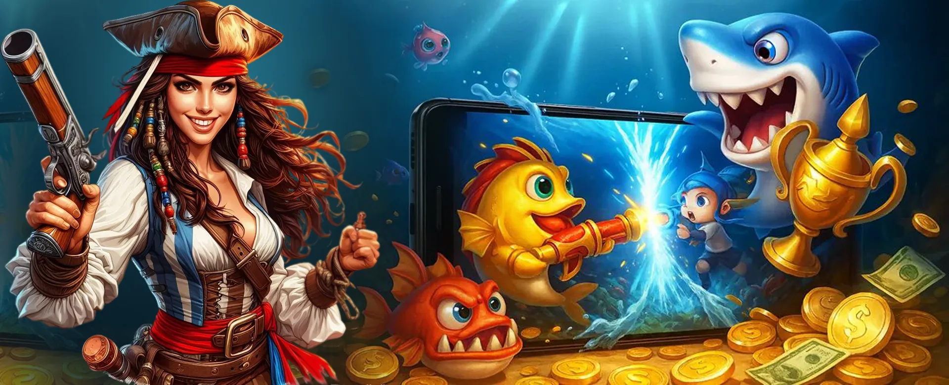 PHTALA Online Poker Table with Cards and Chips